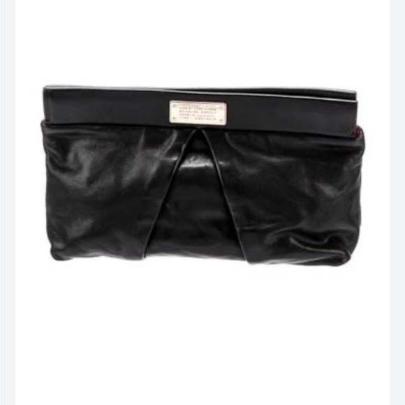 Marc Jacob’s Black Leather Clutch - Picture 1 of 4